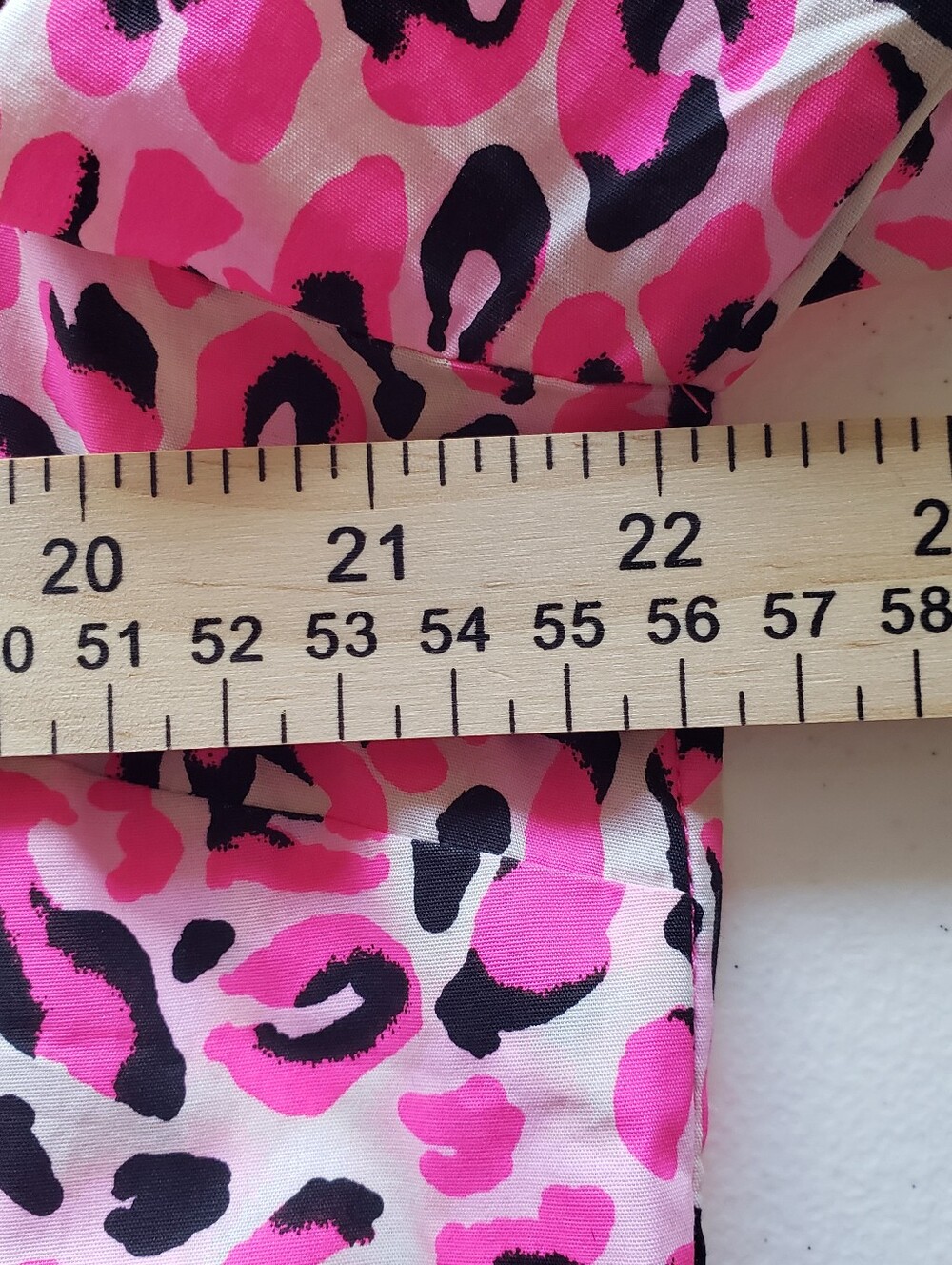 Lily Pulitzer Sherida Pink Leopard Print Blouse Top Women Large Cotton Coastal - Picture 8 of 11